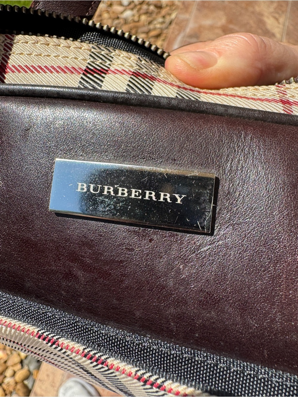 Burberry Computer Bag with D rings - Picture 12 of 12